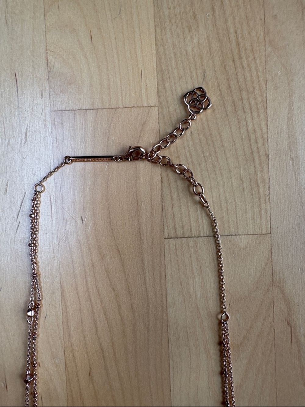 Kendra Scott Rose Gold Double-Layer Star Necklace - Picture 3 of 3